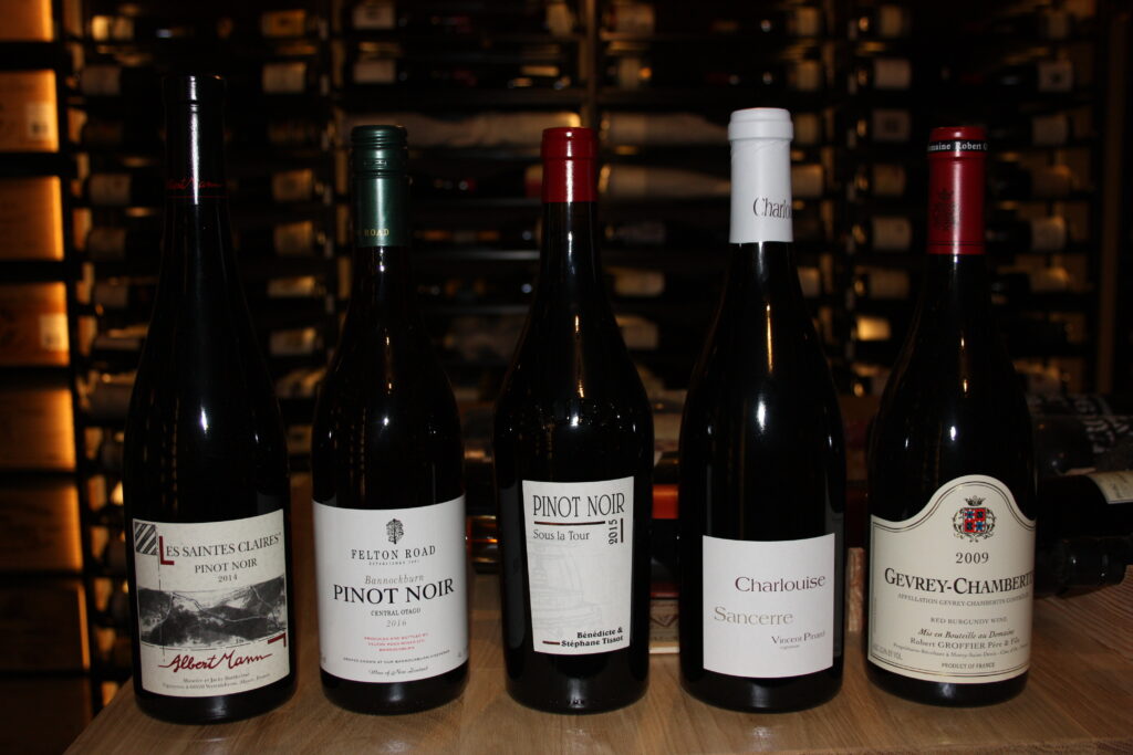 Druif gebonden degustatie